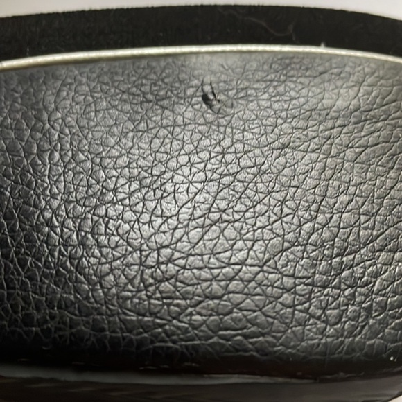 VOLATILE woman’s flip flop wedge, size 10, black with silver sequence, used. - Picture 6 of 15